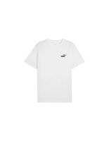 camiseta puma essentials small no 1 logo hombre blanco