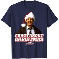 national lampoons christmas va camiseta crazy about christmas para nina