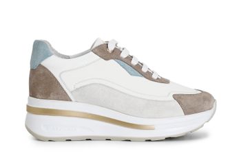 zapatillas deportivas de piel de ante y tejido multi sand