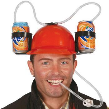 Casco Con Soporte Para Bebida Th3 Party