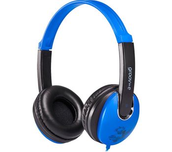 KIDZ GV-590-BB Kids Headphones - Blue & Black, Blue