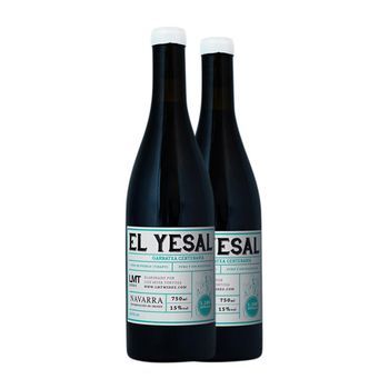 Lmt Luis Moya Vino Tinto El Yesal Navarra Roble 75 Cl 15% Vol. (pack De 2 Unidades)