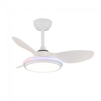Ventilador de techo led stel tl mini rgb cct dim (31w)