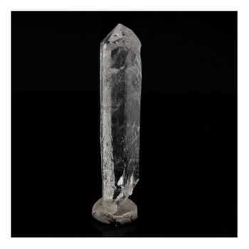 Quartz Biterminée - Natural Pierre De Francia, Bourg D'oisans - Crystal De Quartz Brut, Collection Mineralogie | 19.04 Ct - Certificado De