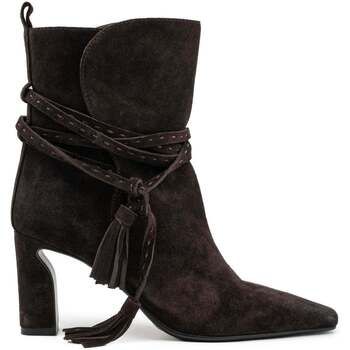 PALOMA BARCELÓ Botines MAGGIE SUEDE MOKA para mujer