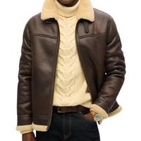 superdry cazadora de cuero m5012141a para hombre