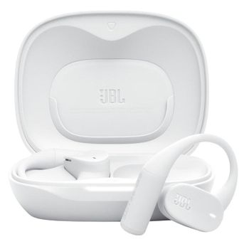 Auriculares JBL Sense Lite inalámbricos Bluetooth con OpenSound, micrófono, protección IP54, blancos