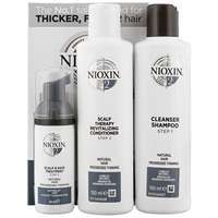 nioxin 3d care system system 2 3 part system kit for natural hair with progressed thinning