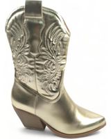 de timbos bota tejana de mujer oro 128668 amarillo