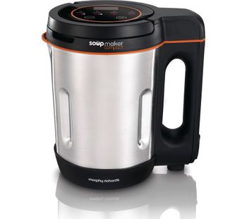 MORPHY RICHARDS 501021 Soup Maker - Stainless Steel, Stainless Steel