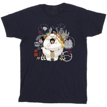 Disney Camiseta manga larga Big Hero 6 para niña