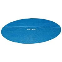 cubierta de piscina solar polietileno azul 538 cm intex