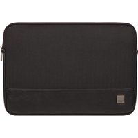 knomo herringbone 14 laptop sleeve - black black