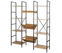 max home estanteria madera 11 estantes max 40 kg