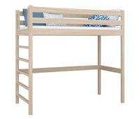 cama alta de roble n01 roble blanqueado