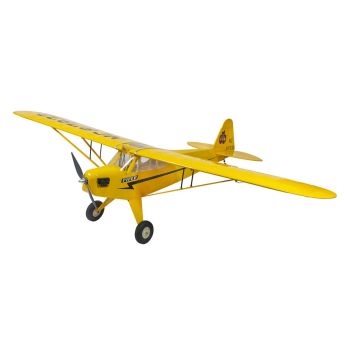 Avión RC Dancing Wings Hobby SA14 J3 Cub con envergadura de 2000 mm de madera balsa KIT / KIT + Combo de sistema de pote