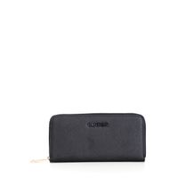 cartera con letras a juego black