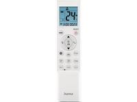 mando a distancia - hama 00221040 para aires acondicionados temporizador pantalla lcd blanco