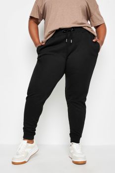 Pantalones Negros De Chándal , Mujer Curvy Y Tallas Grandes, Yours