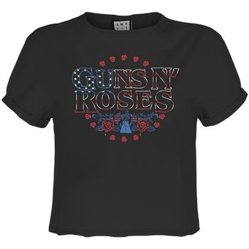 Amplified Clothing Camiseta manga larga Stars And Stripes para mujer