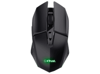 raton gaming - trust gxt 110 felox inalambrico 4800 dpi 6 teclas autonomia 80h negro