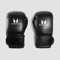 guantes de boxeo de myprotein - negro - 10oz