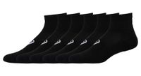 calcetines asics quarter x6 negro unisex