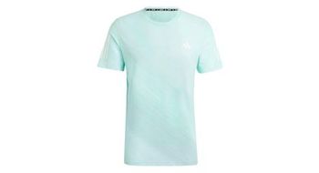 Maillot de manga corta adidas own the run azul hombre