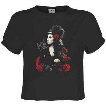 Amplified Clothing Camiseta Poses With Roses para mujer