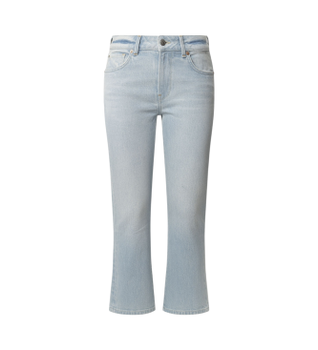 Pepe Jeans para mujer. PL205014 Jeans Kick Flare Mw Breeze azul (27/32), Casual, Algodón, Denim, Sostenible