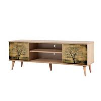 mueble tv truva-729 sonoma roble