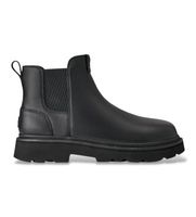 ugg para hombre 1172990 botines de piel chelsea lug negro 40 plano ninguno casual