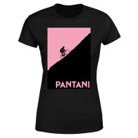 pantani womens t-shirt - black - m - black