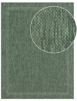 Alfombras de interior y exterior Romana verde 80x150 cm