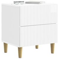 pack 2 uds mesita de noche  armario de noche  mesa de noche con cajon brillante 43 x 345 x 48 cm