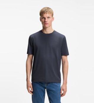 BOSS para hombre. 50473278 Camiseta TChup marino (M), Casual, Algodón, Manga corta