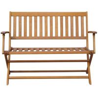 banco de jardin  banco de exterior  silla de jardin madera maciza de acacia 120 cm
