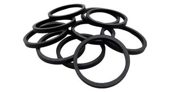 Espaciador de direccion de carbono deda 3 mm  juego de 10