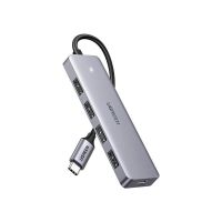 hub ugreen 9 puertos 10 gbps usb-c 4k hdmi vga ethernet gigabit pd