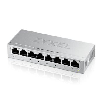 Switch Zyxel 8 puertos RJ-45 Gigabit Ethernet L2 No Administrable 16Gbps