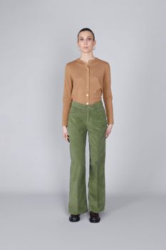 pantalones anchos teñidos en prenda sage 26
