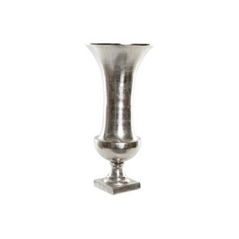 Jarron Aluminio 28,5x28,5x61,5 Copa Plateado