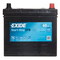 efb 005 car battery el604 - 3 year guarantee