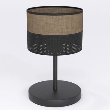 Lámpara de mesa lomis marrón