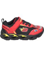 zapatillas para nino skechers hot lights thermo flash 402306n-rdbk rojo 24