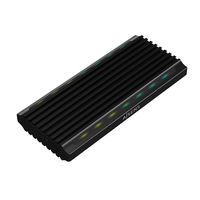 aisens caja externa m2 rgb gaming asm2-rgb012b satanvme a usb31 gen2 negra