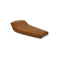 asiento completo universal para moto street track marron