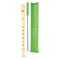 flauta dulce hohner melody 9508 - soprano do irrompible limpieza facil funda verde incluida