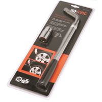 telescopic wheel nut wrench