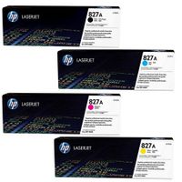 original multipack hp colour laserjet enterprise flow m880z printer toner cartridges 4 pack -cf300a